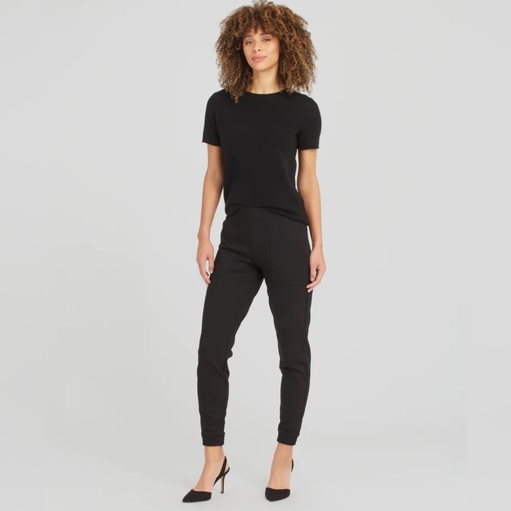 Spanx Perfect Pant Joggers in Black - Picture 9 of 9